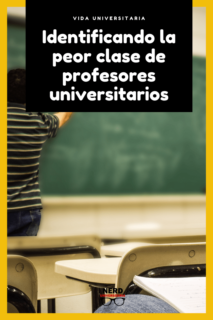 peores profesores universitarios