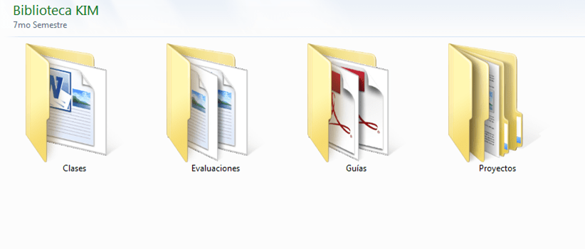 como organizar documentos en la computadora