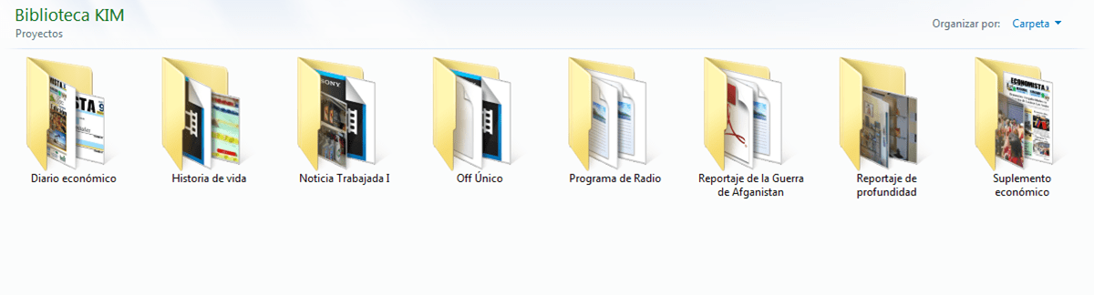 como organizar documentos en la computadora