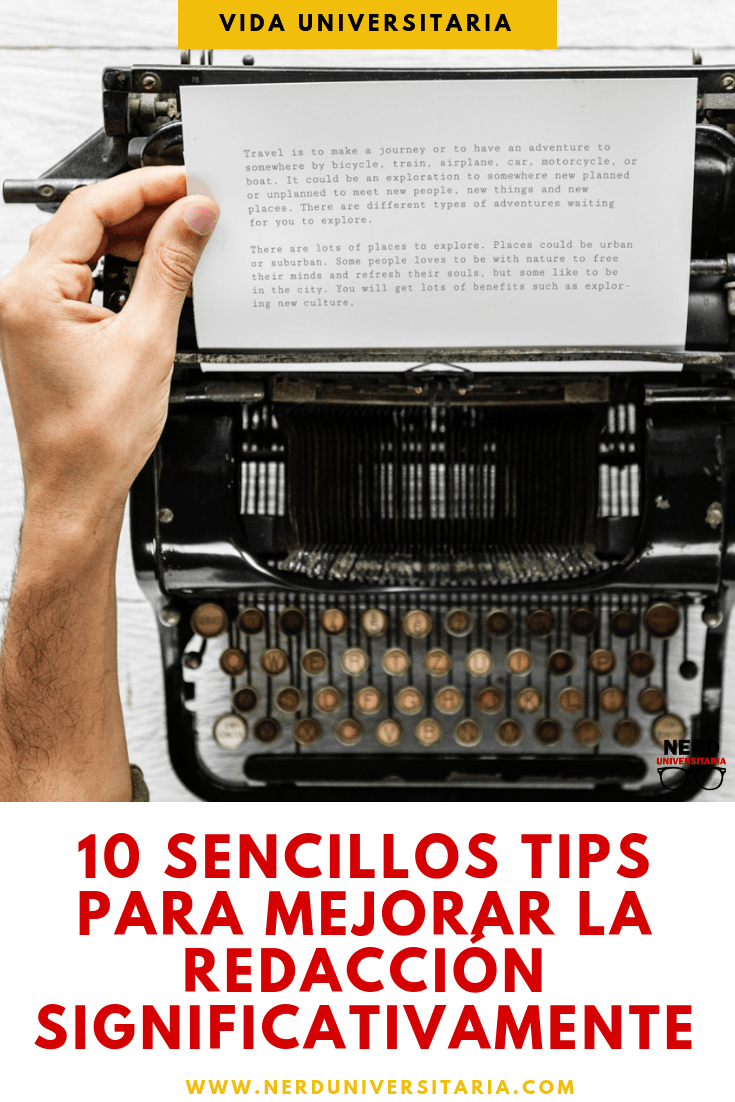sencillos tips para mejorar la redacción