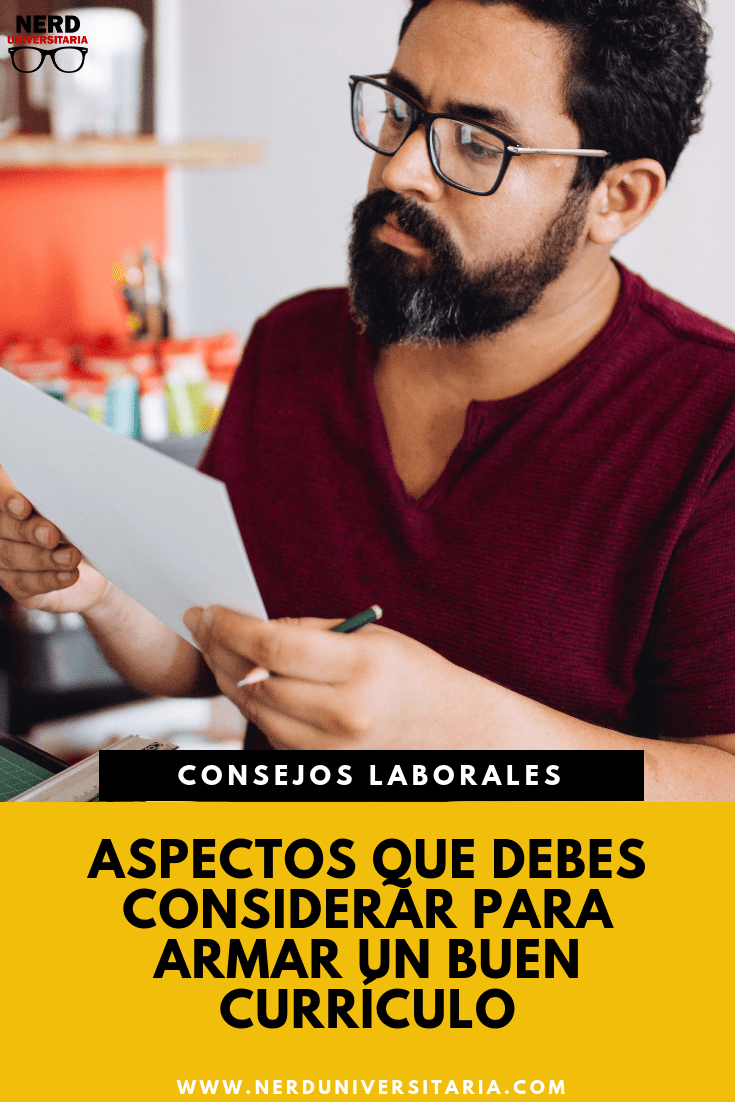 como armar u buen curriculo