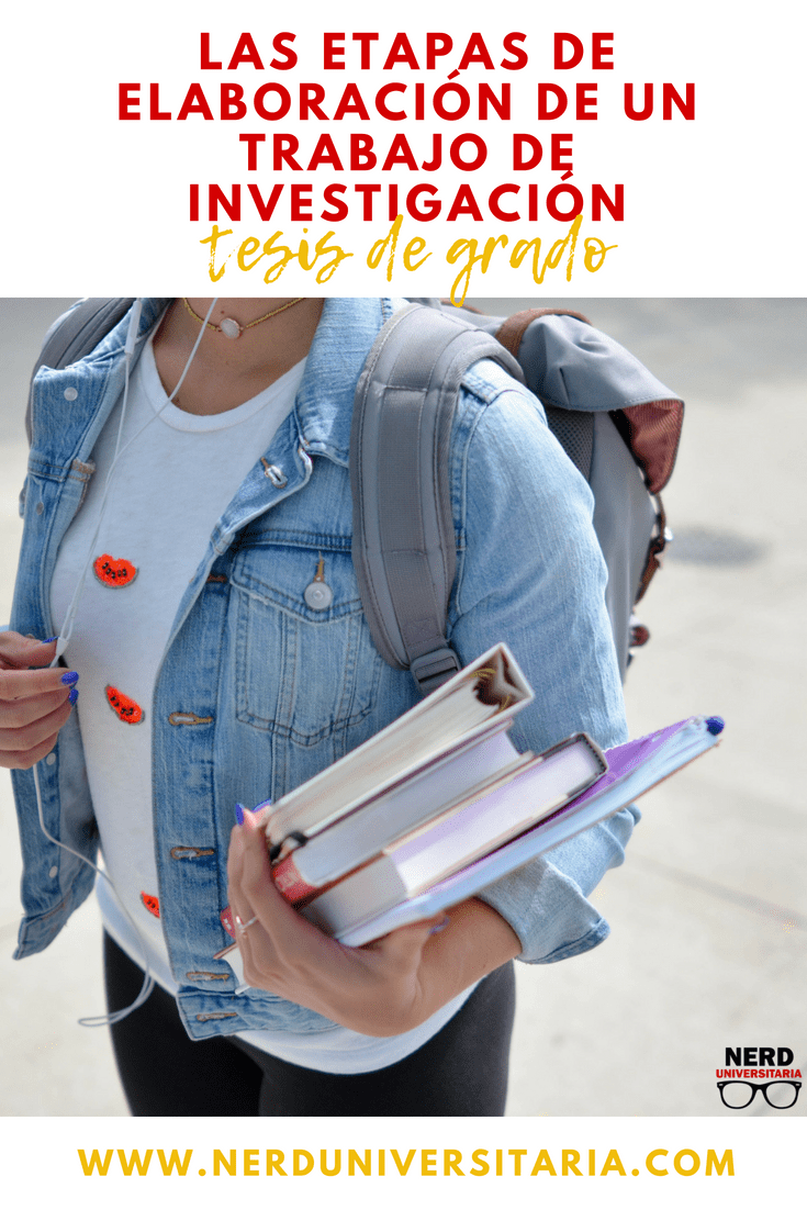 elaboracion de una tesis de grado